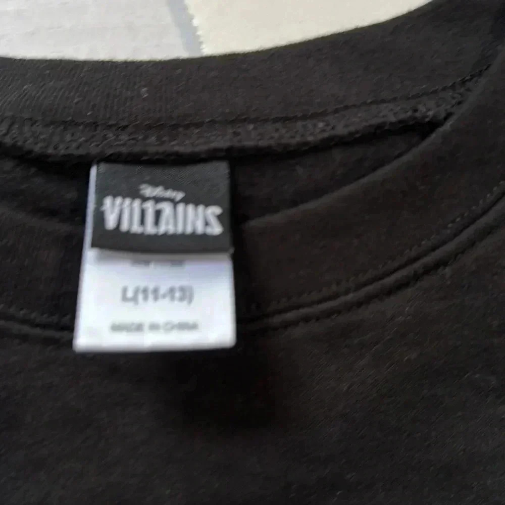 Disney Villians Mood sweatshirt black size large juniors (11-13) - Picture 3 of 4